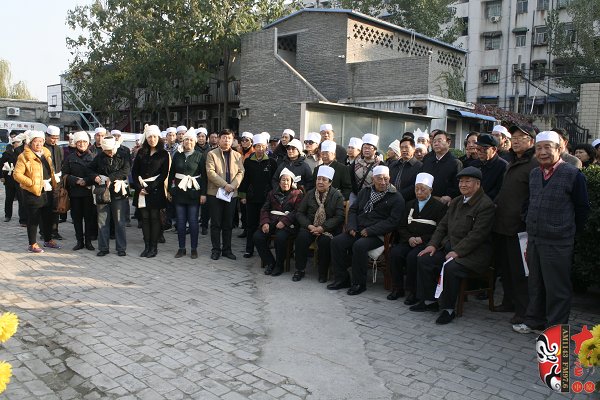 著名豫劇表演藝術(shù)家、“汴京三王”之一王敬先追悼會(huì)現(xiàn)場(chǎng)