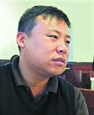 來(lái)自廣東的留學(xué)生馬博打算回國(guó)就業(yè)。（陳安 攝）