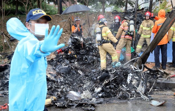 當(dāng)?shù)貢r間7月17日上午,一架直升機在光州市光山區(qū)水莞地區(qū)墜毀,造成5人死亡。