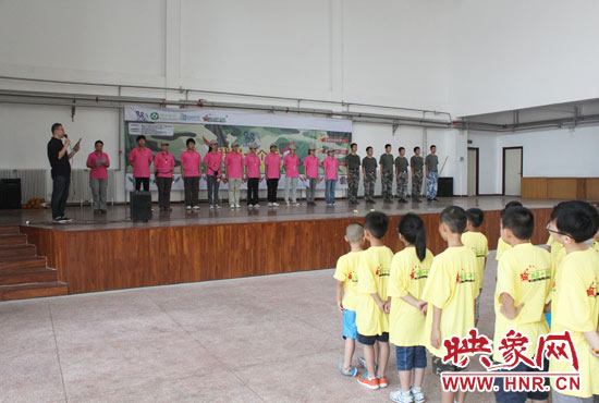 河南電臺(tái)音樂(lè)廣播“我是一個(gè)兵”軍事歷奇夏令營(yíng)開營(yíng)