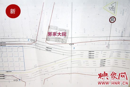 最新的設(shè)計圖紙上顯示，地鐵2號線東大街站臺的施工作業(yè)面，和之前相比，進(jìn)行了大范圍的壓縮。