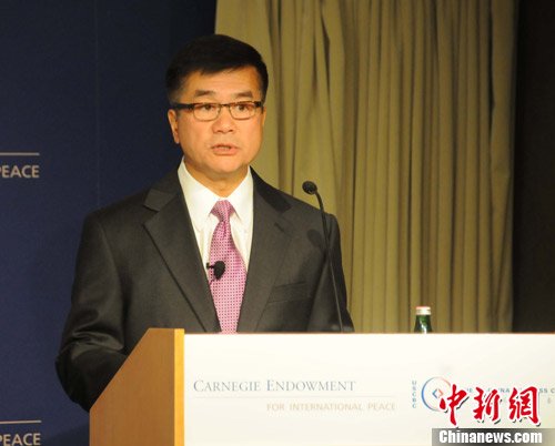 資料圖：美國駐華大使駱家輝。中新社發(fā) 德永健 攝
