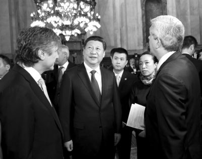 　會見阿根廷議長。