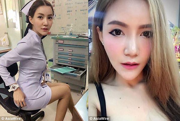 泰國(guó)護(hù)士衣著過于性感撩人 遭網(wǎng)民指責(zé)被迫辭職