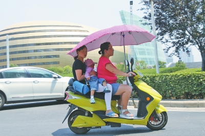 大暑時(shí)節(jié)，戶外更需防暑。