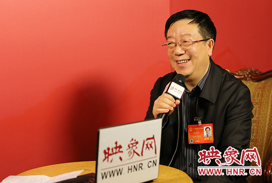 全國人大代表鄭永和做客映象網(wǎng)全國兩會北京直播室。