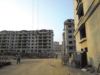 　適園雅居小區(qū)，已建起13棟住宅樓。