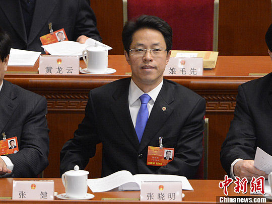 資料圖：香港中聯(lián)辦主任張曉明。中新社發(fā) 廖攀 攝